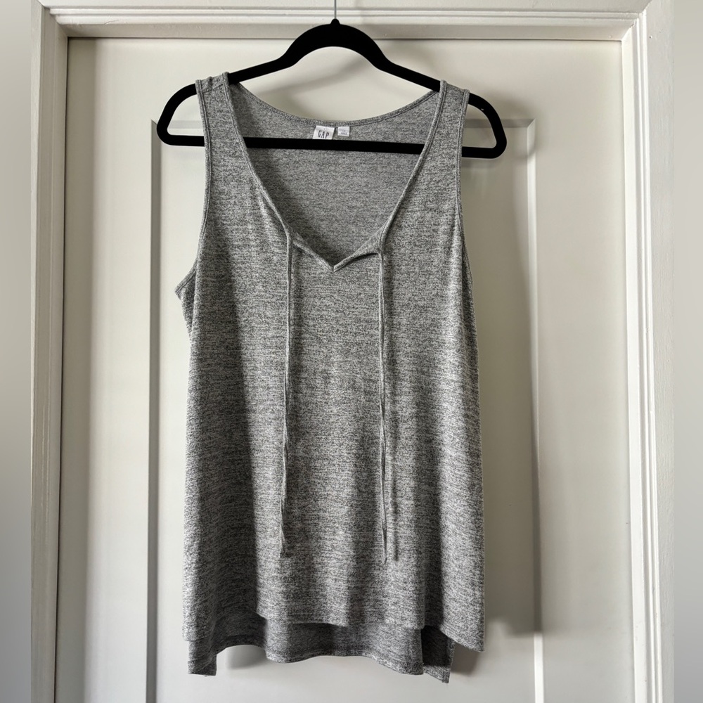 GAP Softspun Scoopneck V Tunic Shirt. Size Large